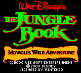 Jungle Book, The - Mowgli's Wild Adventure (USA) (En,Fr,De,Es,It) Title Screen